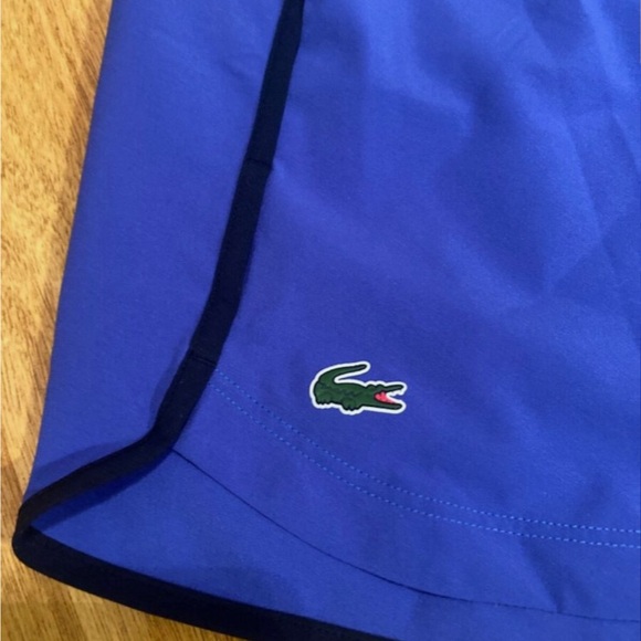 NWT LACOSTE SPORT WOMEN'S ULTRA DRY SHORTS Size 44- US 12 w/ 4 WAY STRETCH - Picture 4 of 13